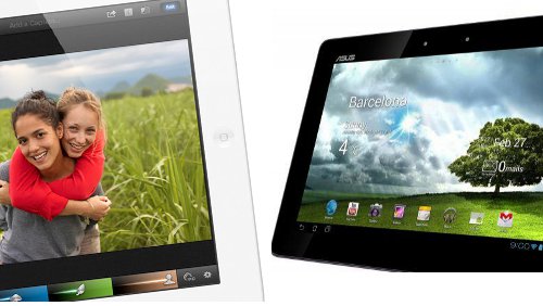 Nuovo iPad vs ASUS Transformer Pad Infinity
