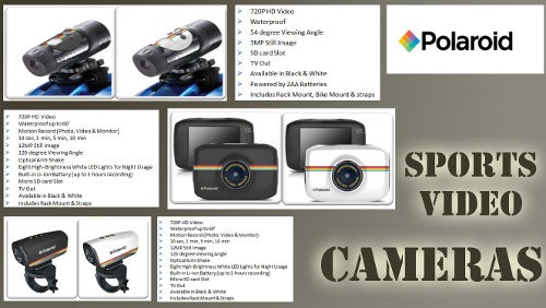 Polaroid, nuove videocamere sportive in alta definizione