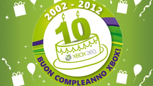 Xbox compie 10 anni: eventi su Facebook e offerte speciali