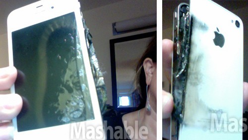 iPhone 4 prende fuoco durante la ricarica