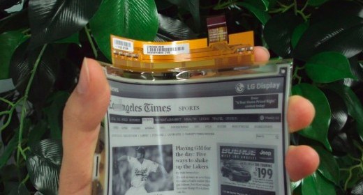 LG, schermi flessibili e più resistenti