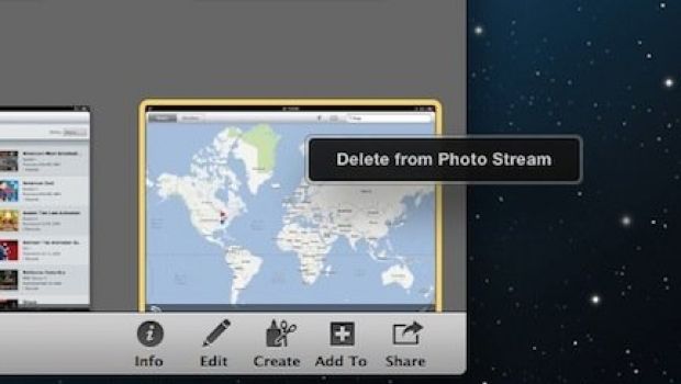 Con iPhoto 9.2.2 per Mac si può cancellare le immagini da Streaming foto