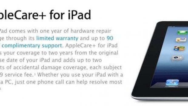 Apple offre AppleCare+ per iPad (USA)
