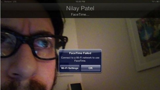 Niente Facetime su 4G col nuovo iPad