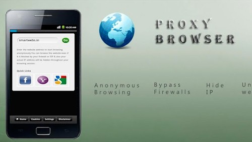 Proxy + Privacy Browser: navigazione anonima su Android