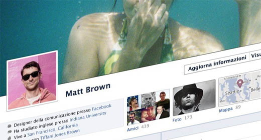 Facebook unisce Timeline e indirizzo email