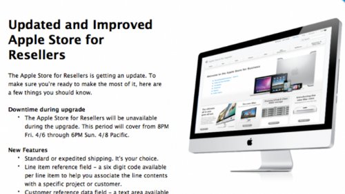 Apple Store Online, rinnovo in programma