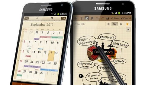 Samsung Galaxy Note 2 a ottobre contro iPhone 5