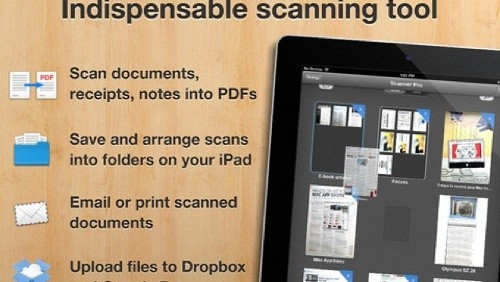 Nuovo iPad: Scanner Pro lo trasforma in fax e scanner
