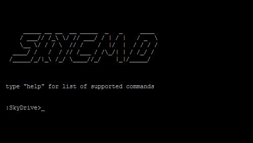 Pesce d'aprile Microsoft: SkyDrive a riga di comando