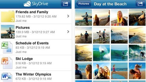 SkyDrive giunge su Mac e si aggiorna su iOS