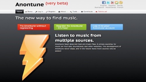 Anonymous lancia la piattaforma musicale libera Anontune