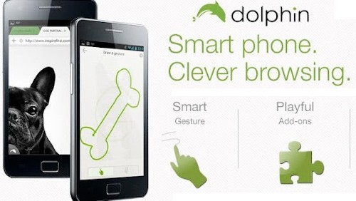 Dolphin Browser HD 8.0, novità per l'interfaccia