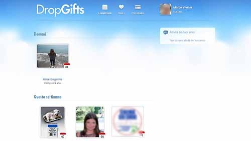 Dropgift: su Facebook il regalo a colletta
