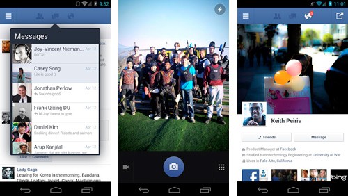 Facebook per Android si aggiorna, ecco le novità