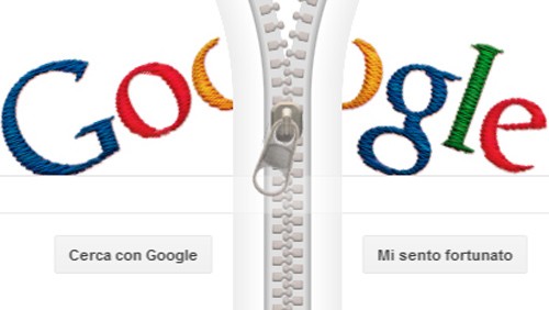 Gideon Sundback, un Google doodle con la zip
