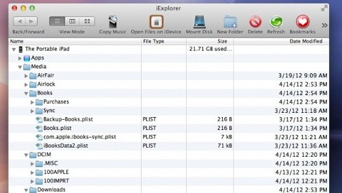 iExplorer, per analizzare la memoria di iPad e iPhone