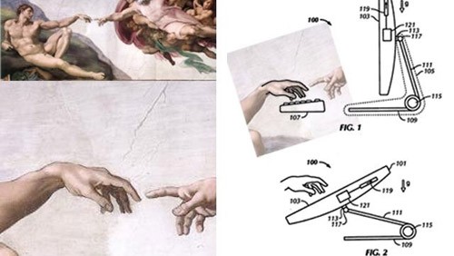 Apple, il touchscreen alla Michelangelo