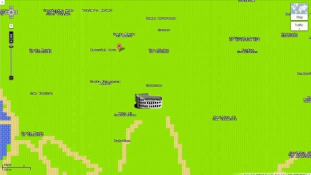 Google Maps su NES: il pesce di aprile di Google - video e immagini