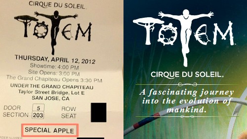 Cirque du Soleil per i dipendenti Apple
