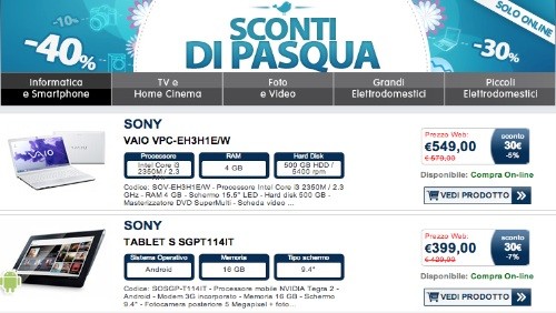 Unieuro, online il volantino delle offerte di maggio