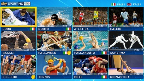 Sky Italia: le novità per le Olimpiadi di Londra 2012