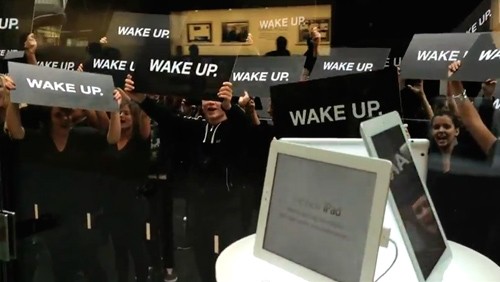 Wake Up, Samsung attacca l'Apple Store di Sydney