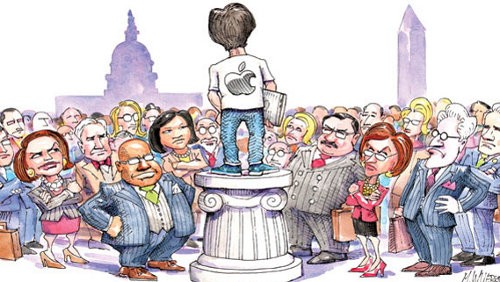 Lobbying, Apple spende un decimo di Google