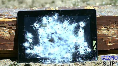 ASUS Transformer Prime e una pioggia di proiettili