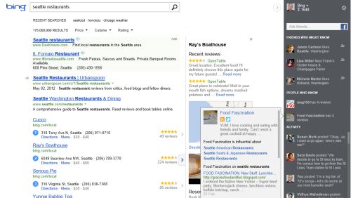 Microsoft Bing, restyling e integrazione con Facebook