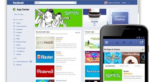 Facebook presenta l'App Center
