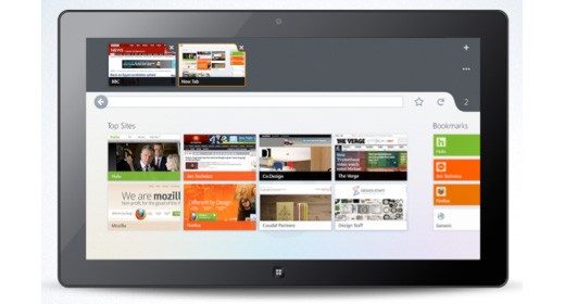 Firefox: interfaccia unica per desktop e mobile