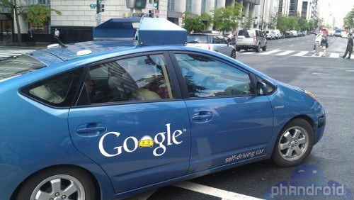 Google Self-Driving Car sulle strade di Washington DC