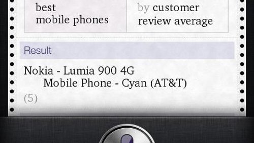 Nokia Lumia 900 è lo smartphone migliore, lo dice Siri