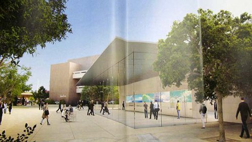Nuovo Apple Store in vetro in California, il rendering