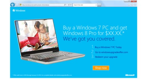 Windows 8, a giugno le opzioni di aggiornamento