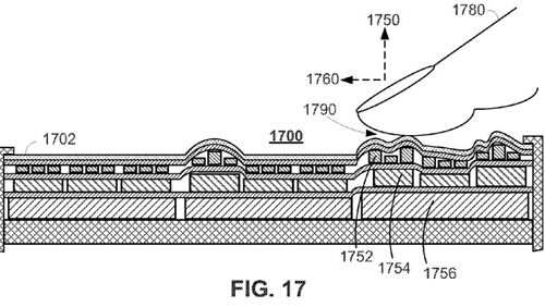 Apple, nuovi progetti sul touchscreen con feedback tattile