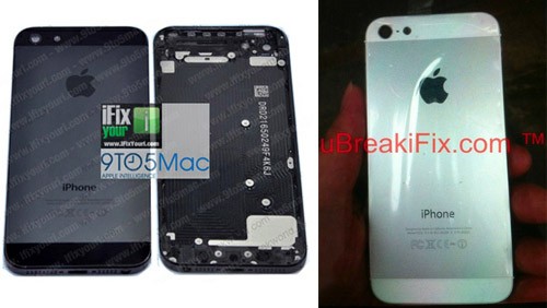 iPhone 5 cover posteriore e display Retina LTPS