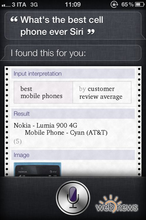 Qual è il miglior telefono, Siri? Qual è il miglior telefono, Siri?