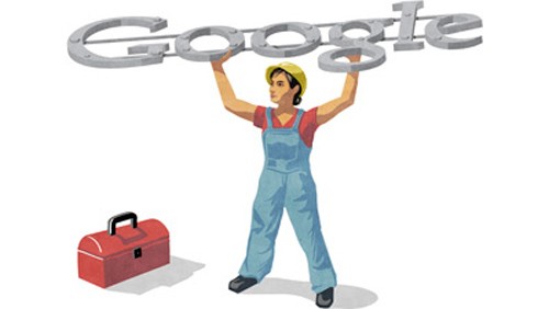 Primo maggio, doodle per la Festa dei Lavoratori