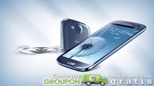 Groupon: Samsung Galaxy S3 in pre-ordine a 589 euro