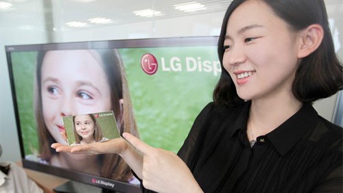 LG, uno schermo LCD Full HD per smartphone