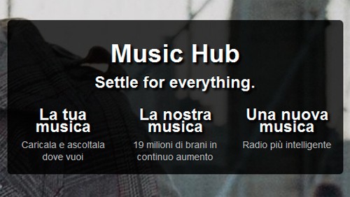 Music Hub in esclusiva per Samsung Galaxy S3