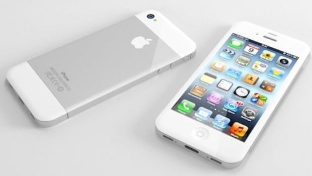 Mockup 2D e 3D dell'iPhone 5 con display da 4