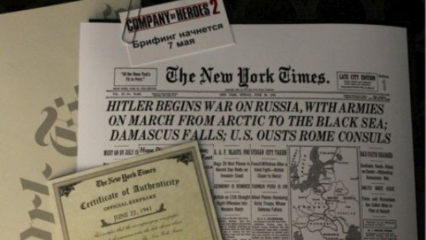 Company of Heroes 2 verrà svelato ufficialmente lunedì 7 maggio