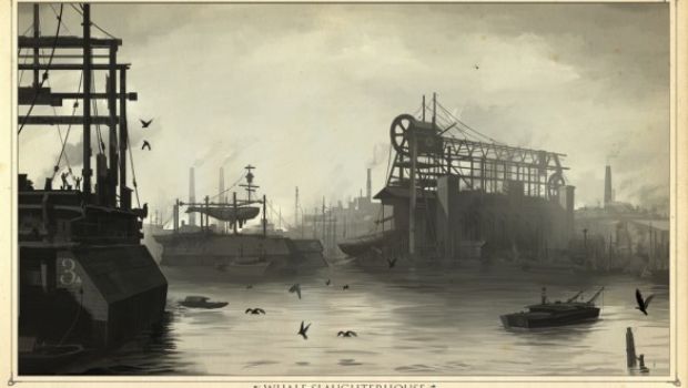 Dishonored: nuove immagini dal molo dei balenieri di Dunwall