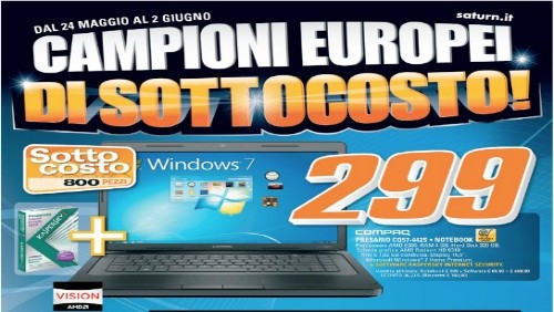 Saturn, arriva il sottocosto