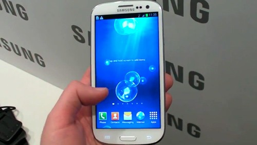 Samsung Galaxy S3: benchmark e sfondi animati