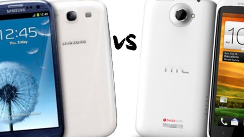 Samsung Galaxy S3 vs. HTC One X