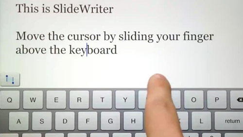 SlideWriter e SwipeSelection, tastiere alternative per iPad